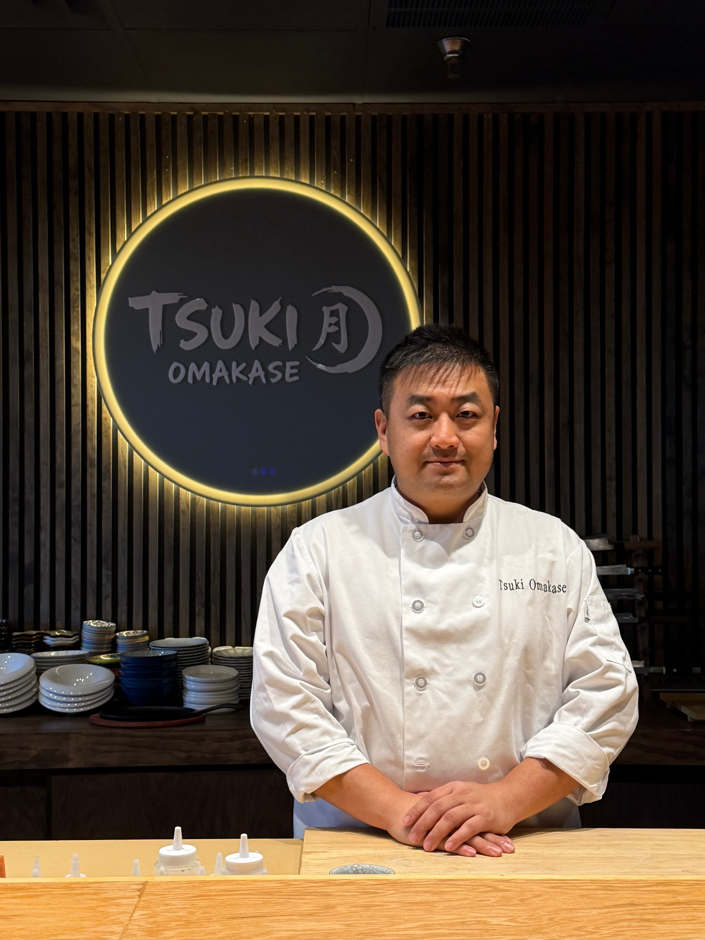 Chef Kim at the Tsuki Omakase counter